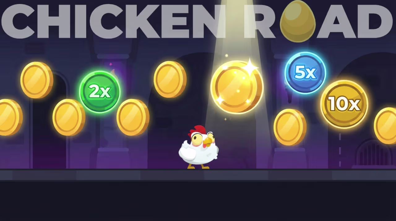 Chicken Road på mobil og tablet